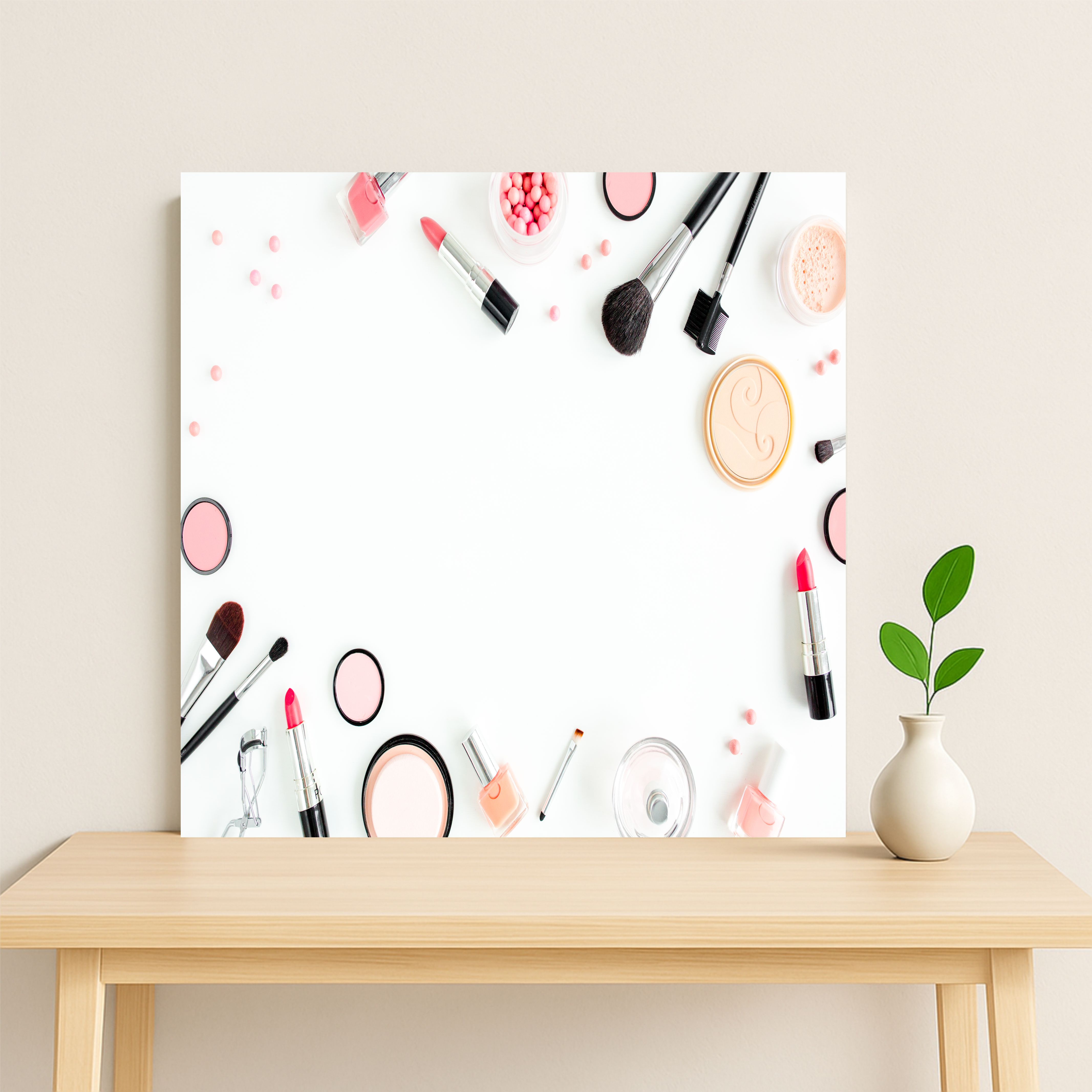 بک‌دراپ طرح زمینه آرایشی و بهداشتی